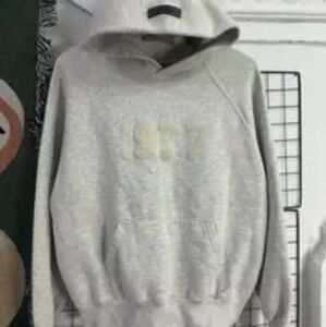 Fear Of God Essentials 1977 Gray Hoodie